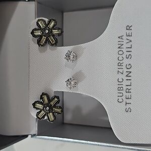 PRIMROSE 2 pair earrings new, with box.